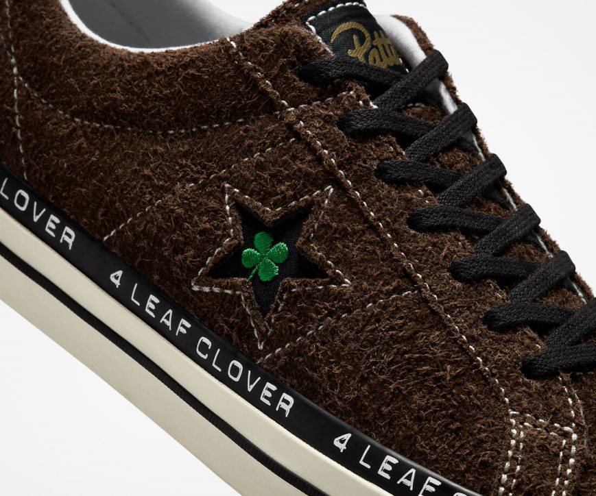 Tenisi Barbati Converse x Patta Four-Leaf Clover One Star Pro Masline Verzi Albi | RO PTXCN346